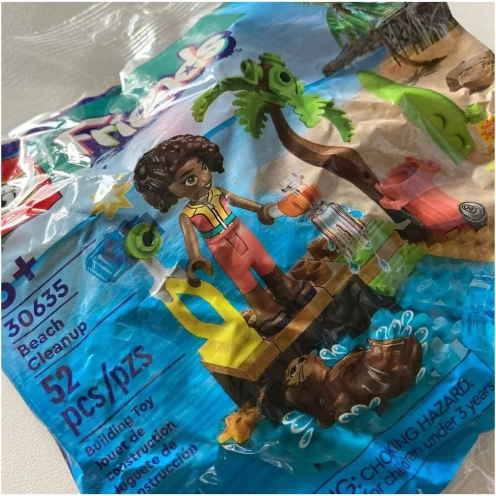 LEGO Beach Cleanup Friends Bag Set 2pk